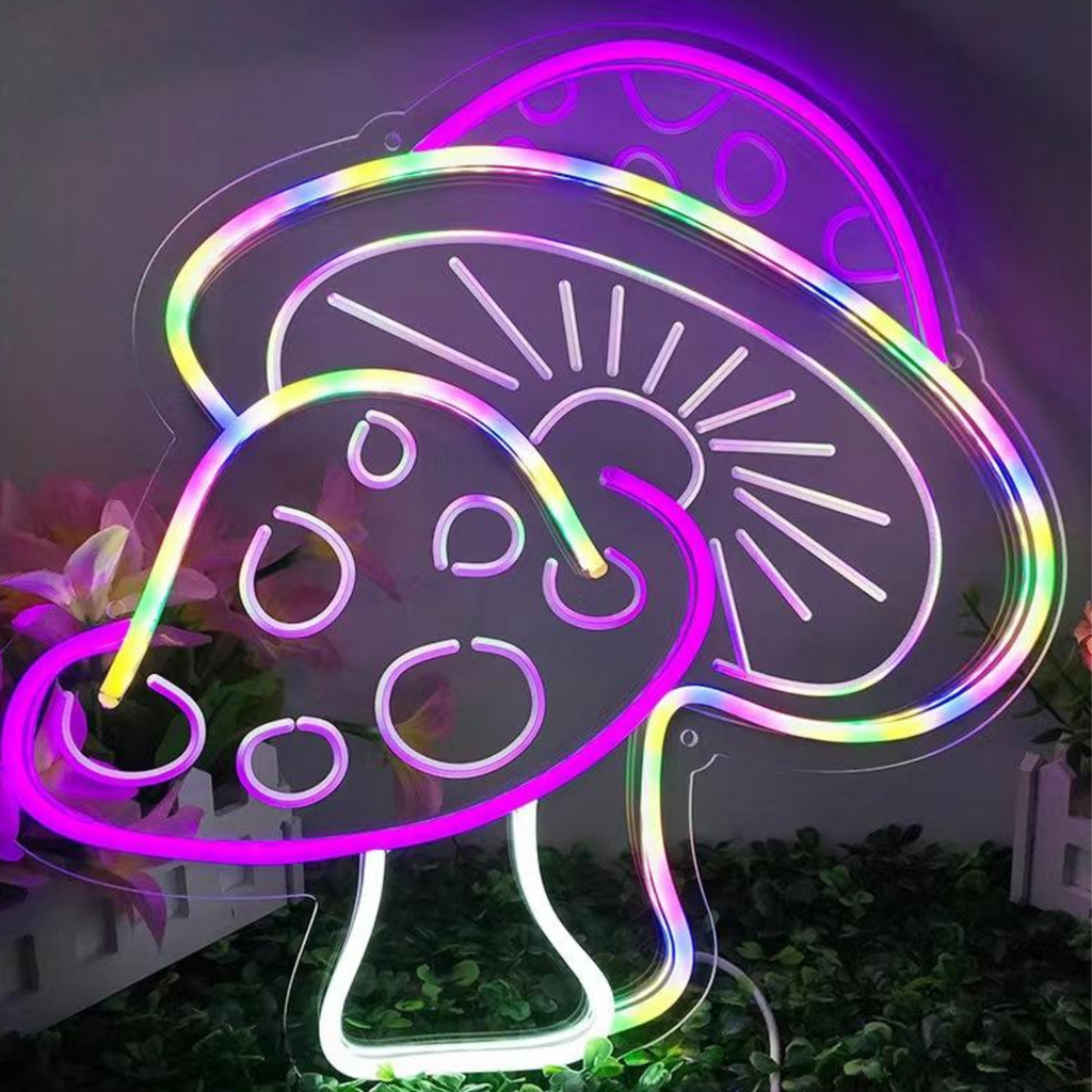 Mushroom Neon Sign