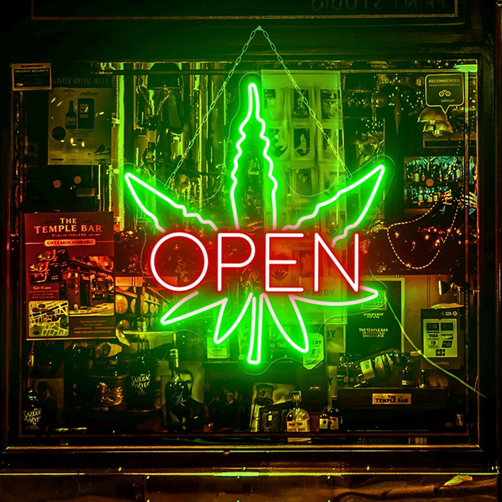 open-sign-with-weed-logo-led-neon-sign-customise-your-own-open-sign