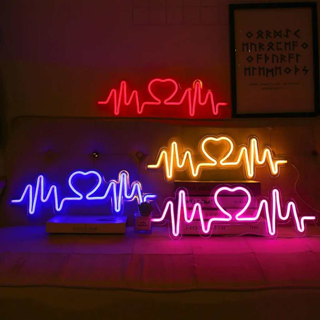 Valentines neon sign