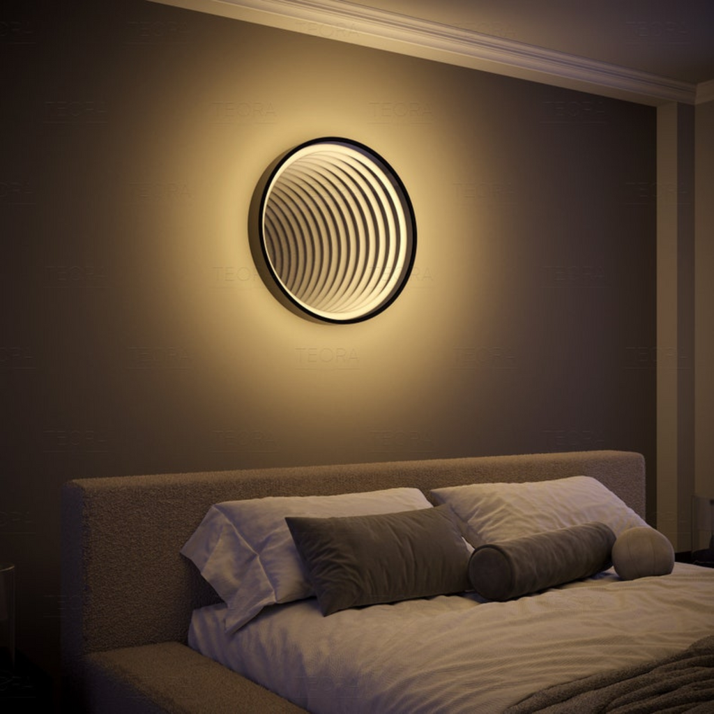 led infinity wall decor