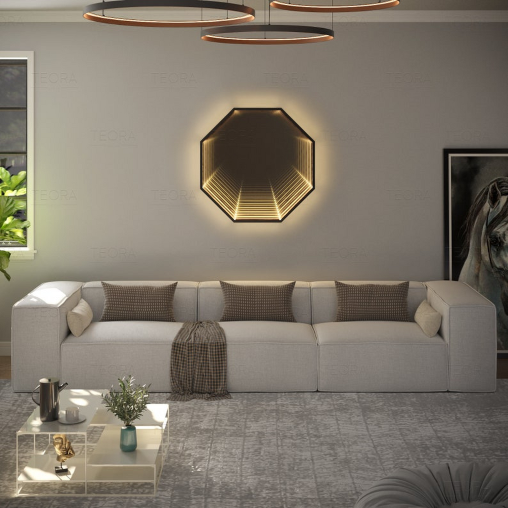 LED Infinity Mirror - Endless Light Illusion for Captivating Decor ...