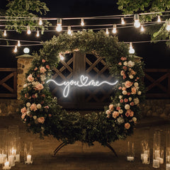 You & Me Neon Sign