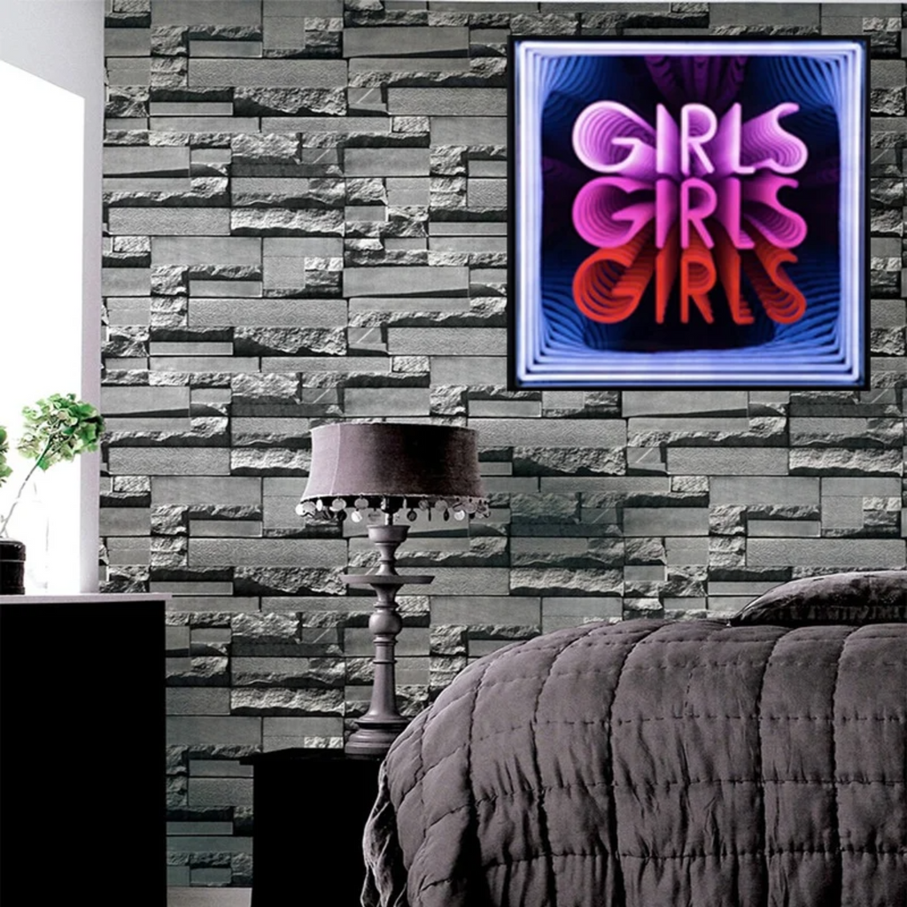 girls neon sign