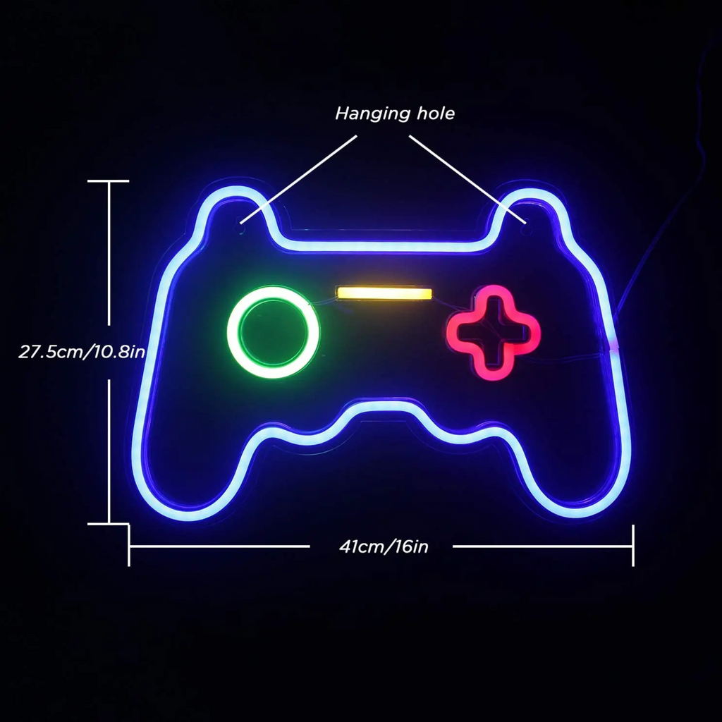 Game Controller Neon Sign