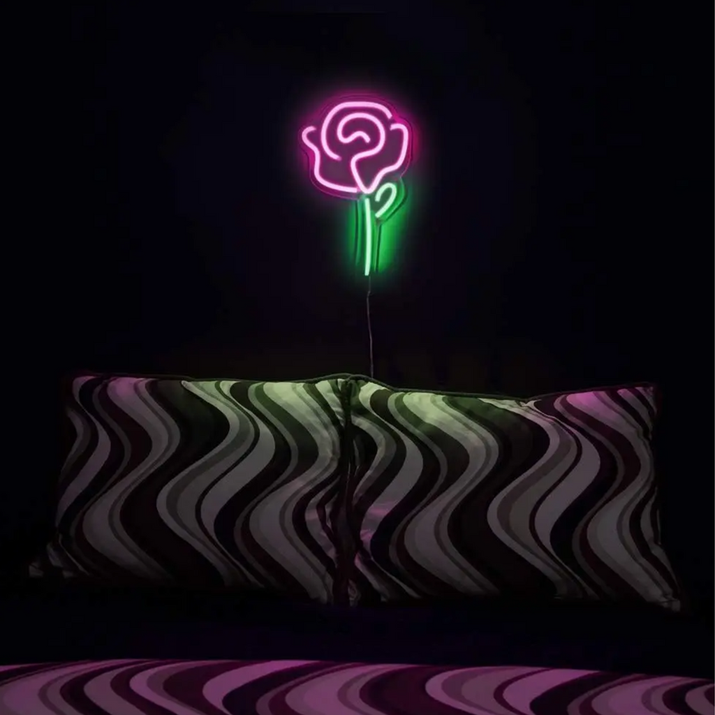 rose led neon sign