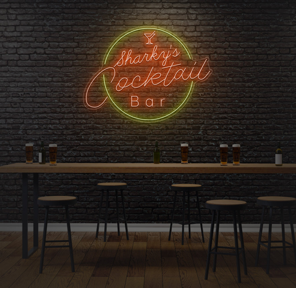 Cocktail Bar Neon Sign - Neon Chase