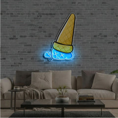 'SADCREAM CONE' Neon Sign