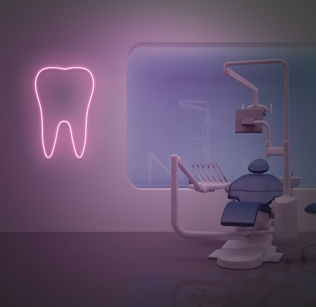 Tooth Neon Sign - Neon Chase