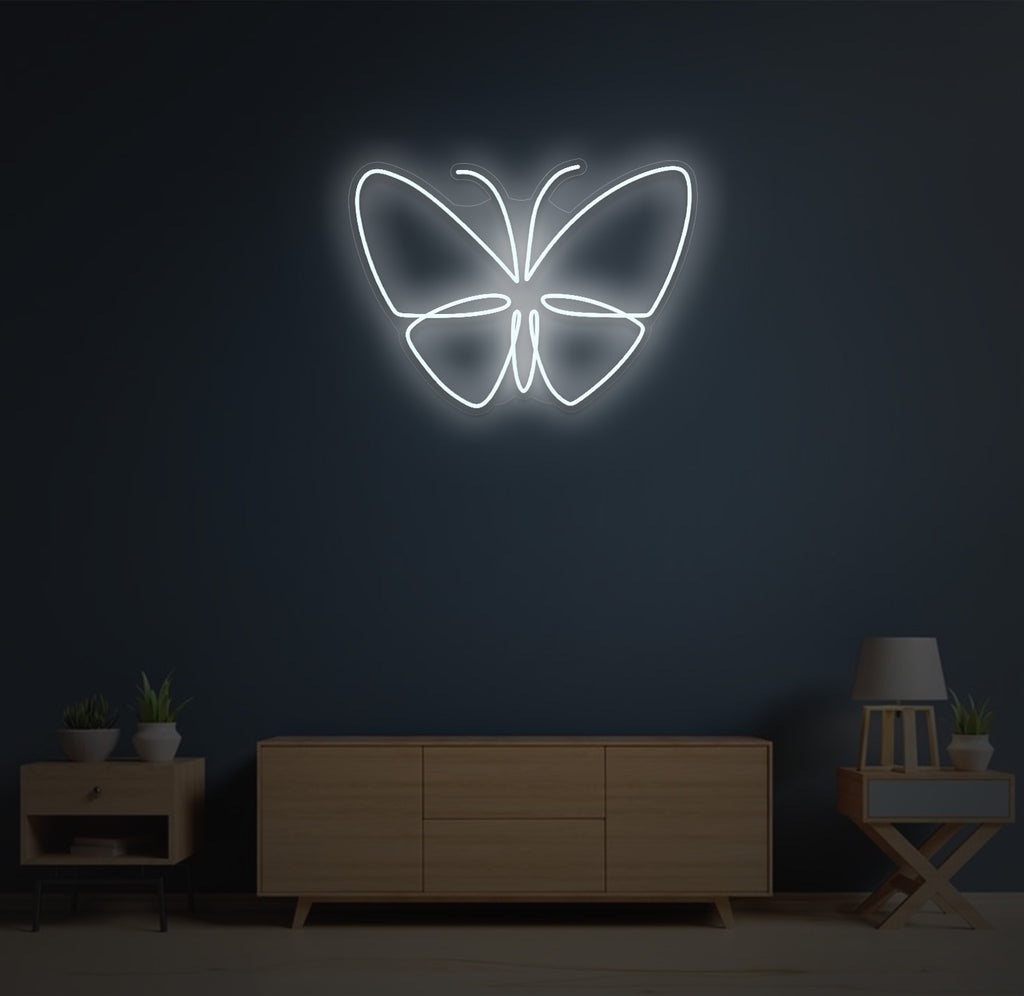 Butterfly Neon Light - Neon Chase
